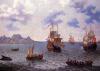The Man-o'war 'Amsterdam' and other Dutch Ships in Table Bay