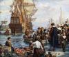 [b][i][center]The Departure Of The Pilgrim Fathers FromP lymouth, 1620[/center][/i][/b]