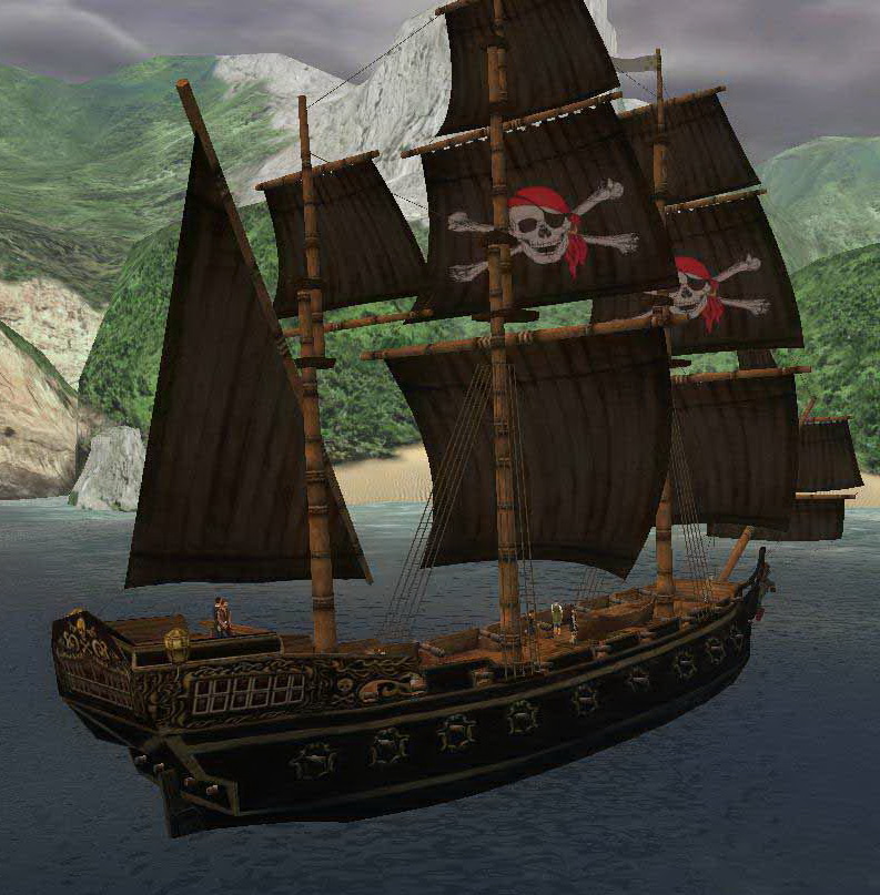 Скриншот Модификация "Пиратский Фрегат"