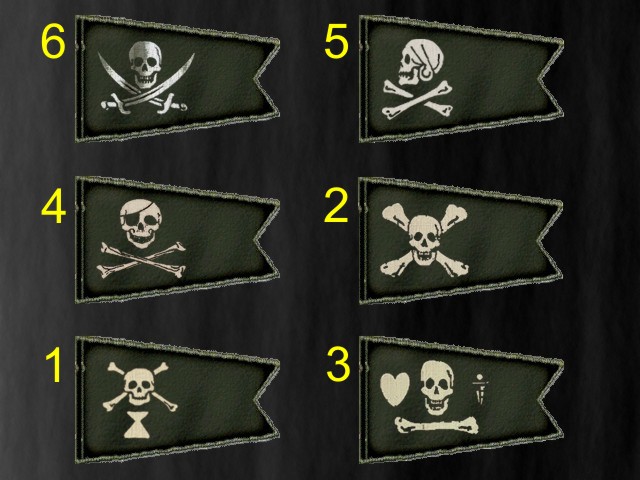 Скриншот Модификация "Set of piracy flags"
