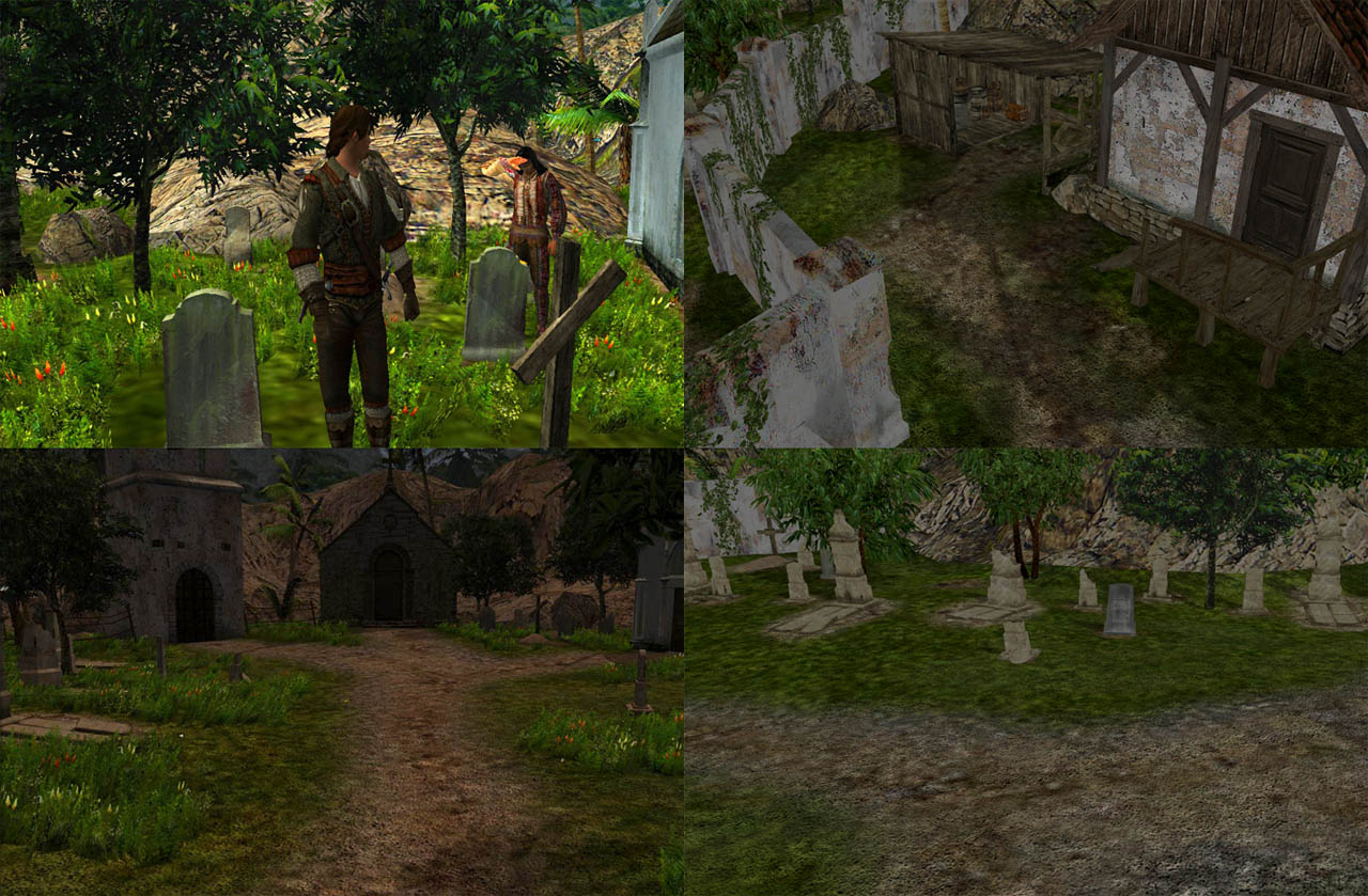 Скриншот Модификация "Локация кладбища"